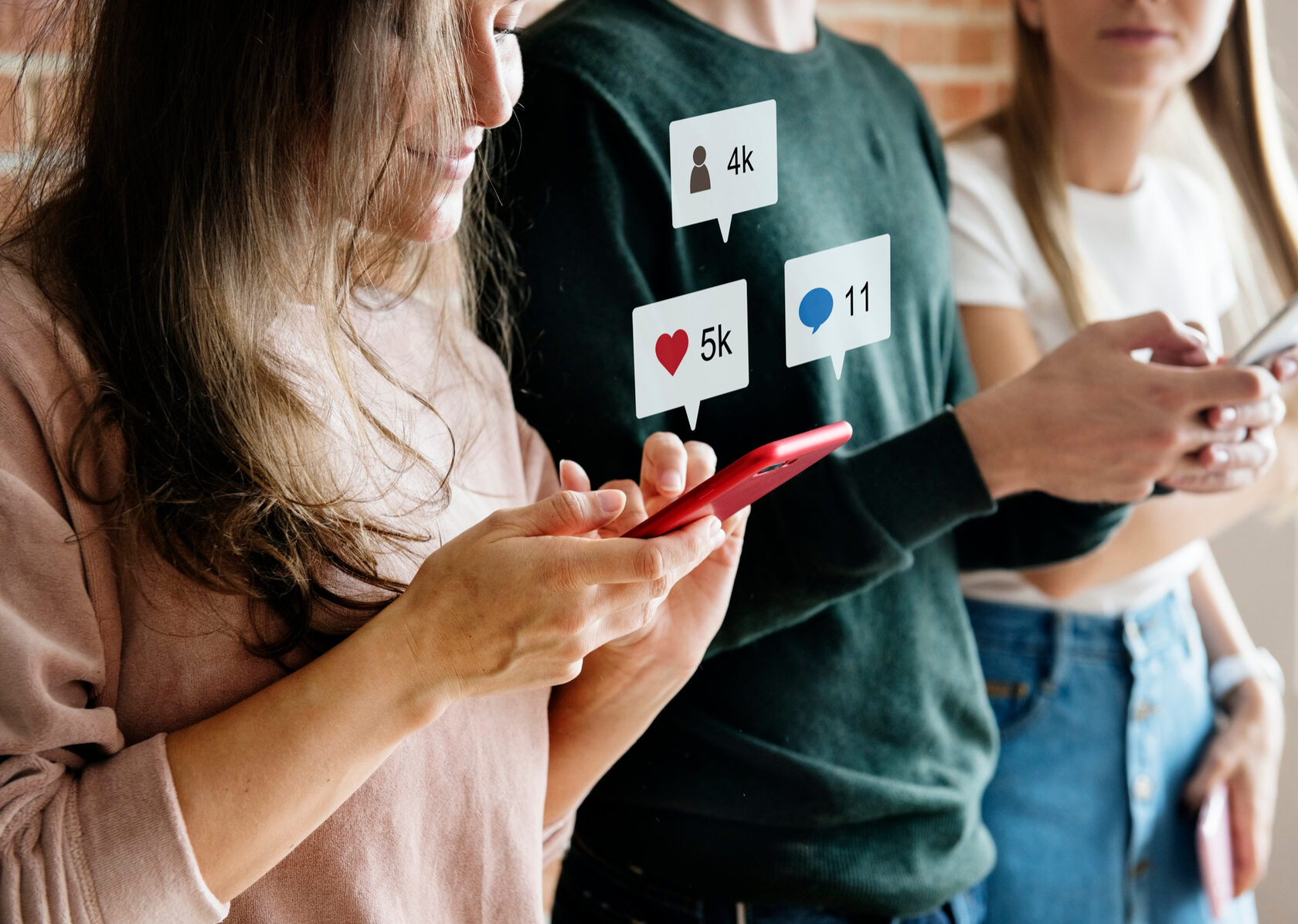 Иллюстрация: люди — Как зарабатывают social-сети Иллюстрация: люди — Как зарабатывают social-сети