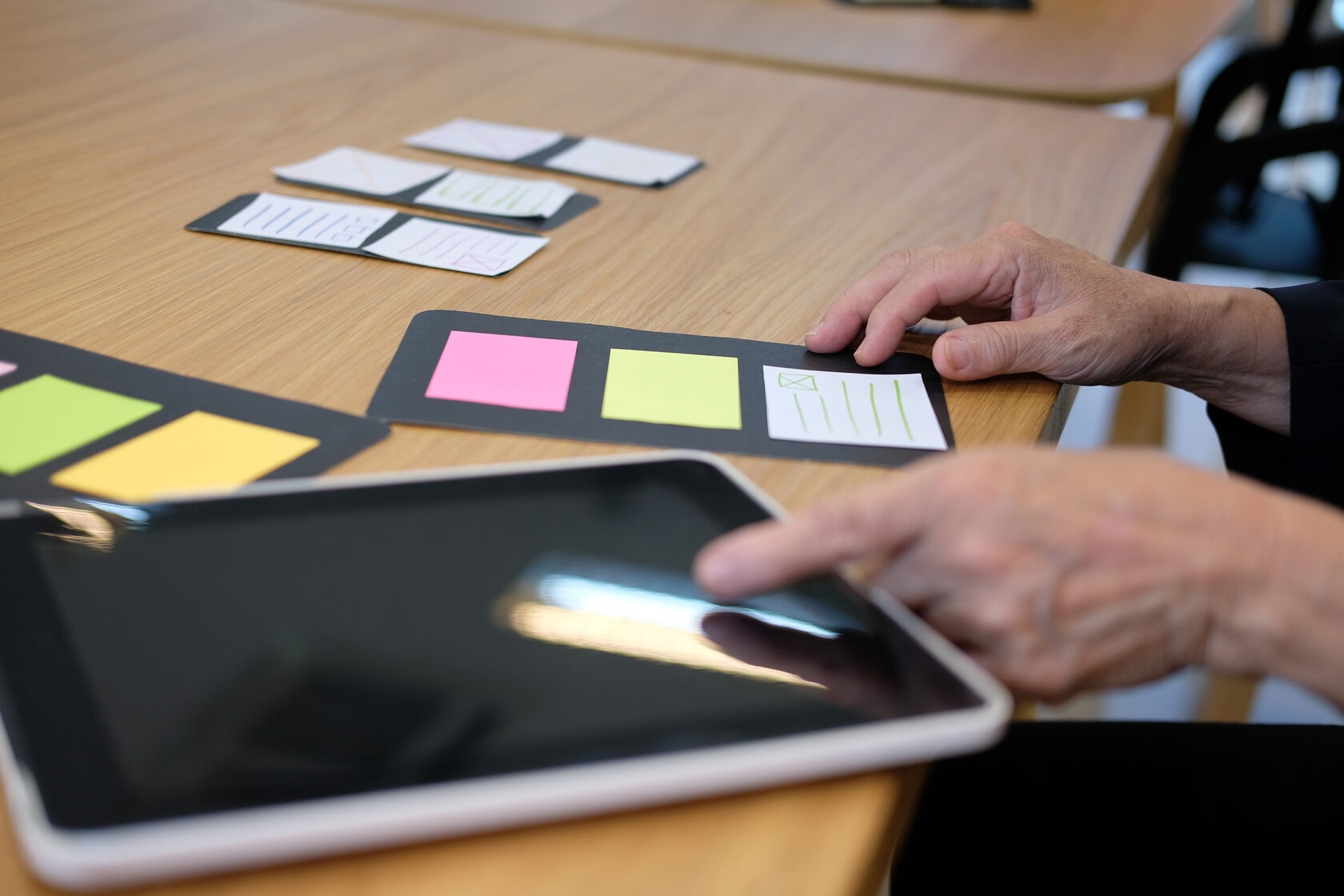 Иллюстрация: планшет — События в методе управления проектами Scrum