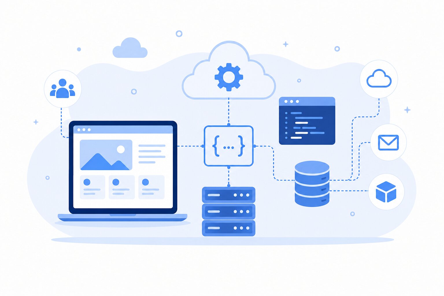 Интерфейс онлайн-платформы с личным кабинетом и панелью аналитики