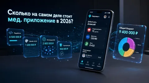 Исследование: стоимость разработки медицинского приложения 2026