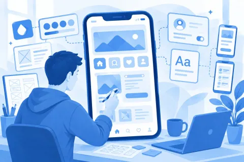 UI / UX дизайн мобильных приложений